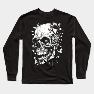 Zombie Skull Long Sleeve T-Shirt